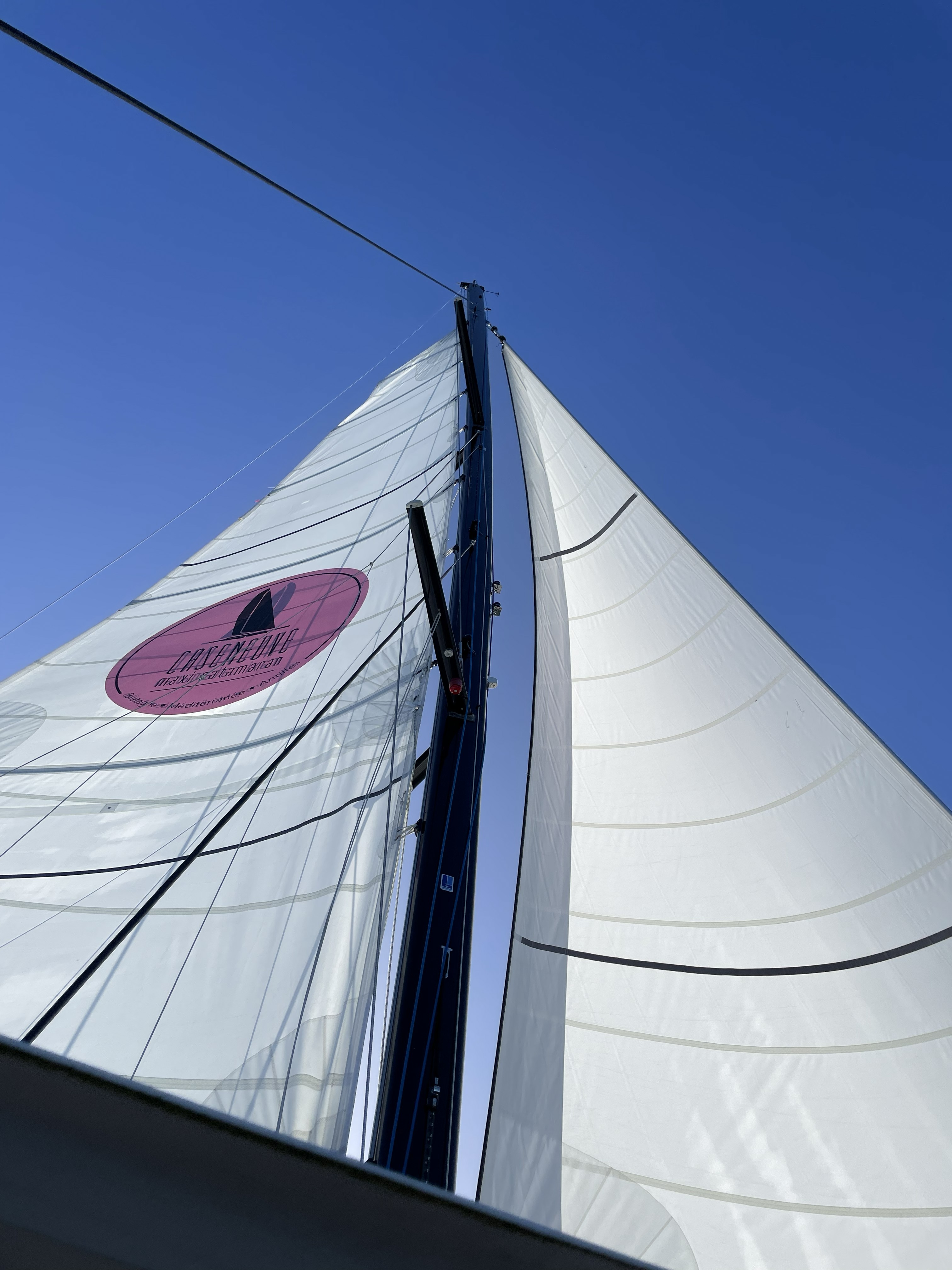 モルビアン湾ポールブランのカタマラン